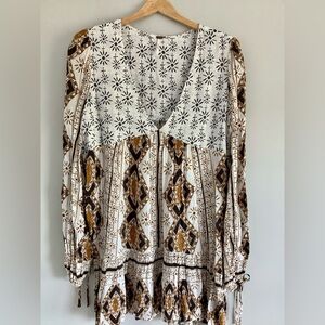 Free People Down By The Bay Tunic
